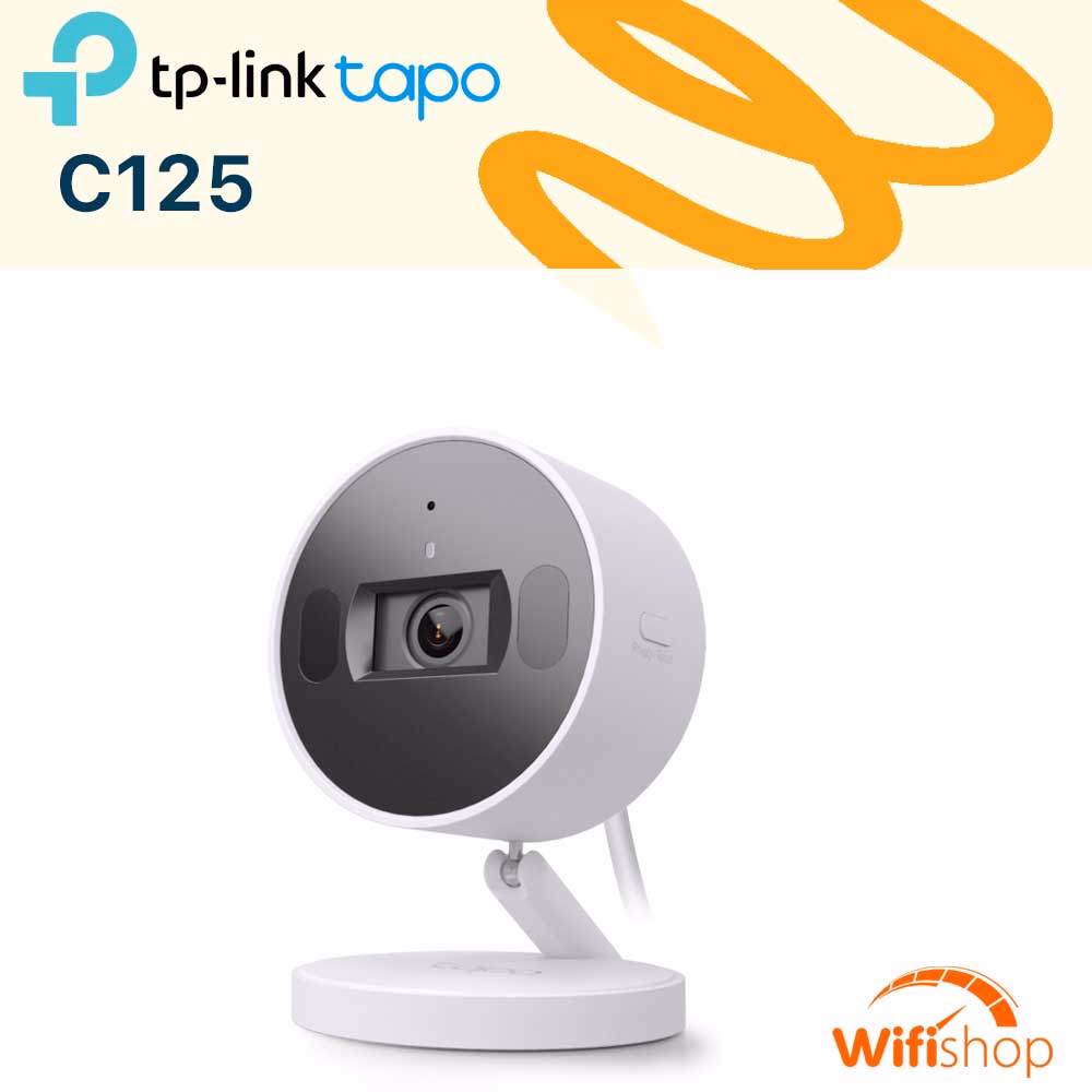 Camera WiFi Trong Nhà & Ngoài Trời - TP-Link Tapo C125 (3MP) 2K QHD (2560x1440)