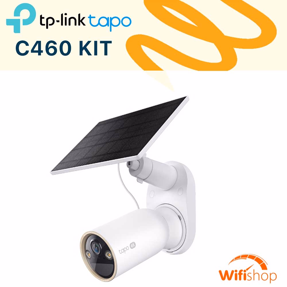 Camera Năng Lượng Mặt Trời - TP-Link Tapo C460 KIT (8.3MP) 4K UHD (3840x2160)