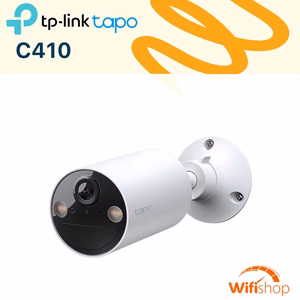 Camera WiFi Dùng Pin Trong Nhà & Ngoài Trời - TP-Link Tapo C410 (3MP) 2K (2304x1296)