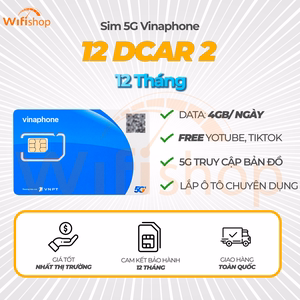 Sim Lắp Màn Hình Android Box Miễn Phí Youtube, Tiktok, Truy cập 5G Google, VietMap