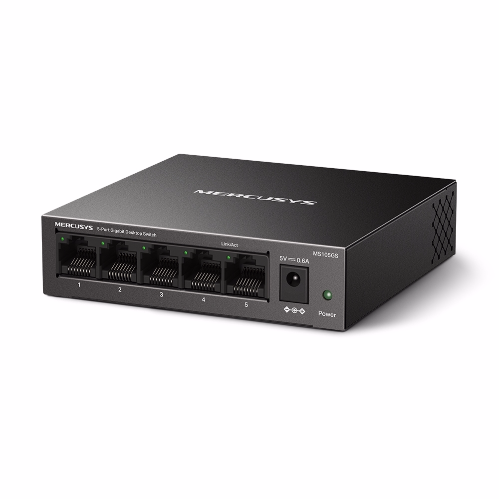 Switch Mercusys MS105GS 5 Cổng 1Gbps