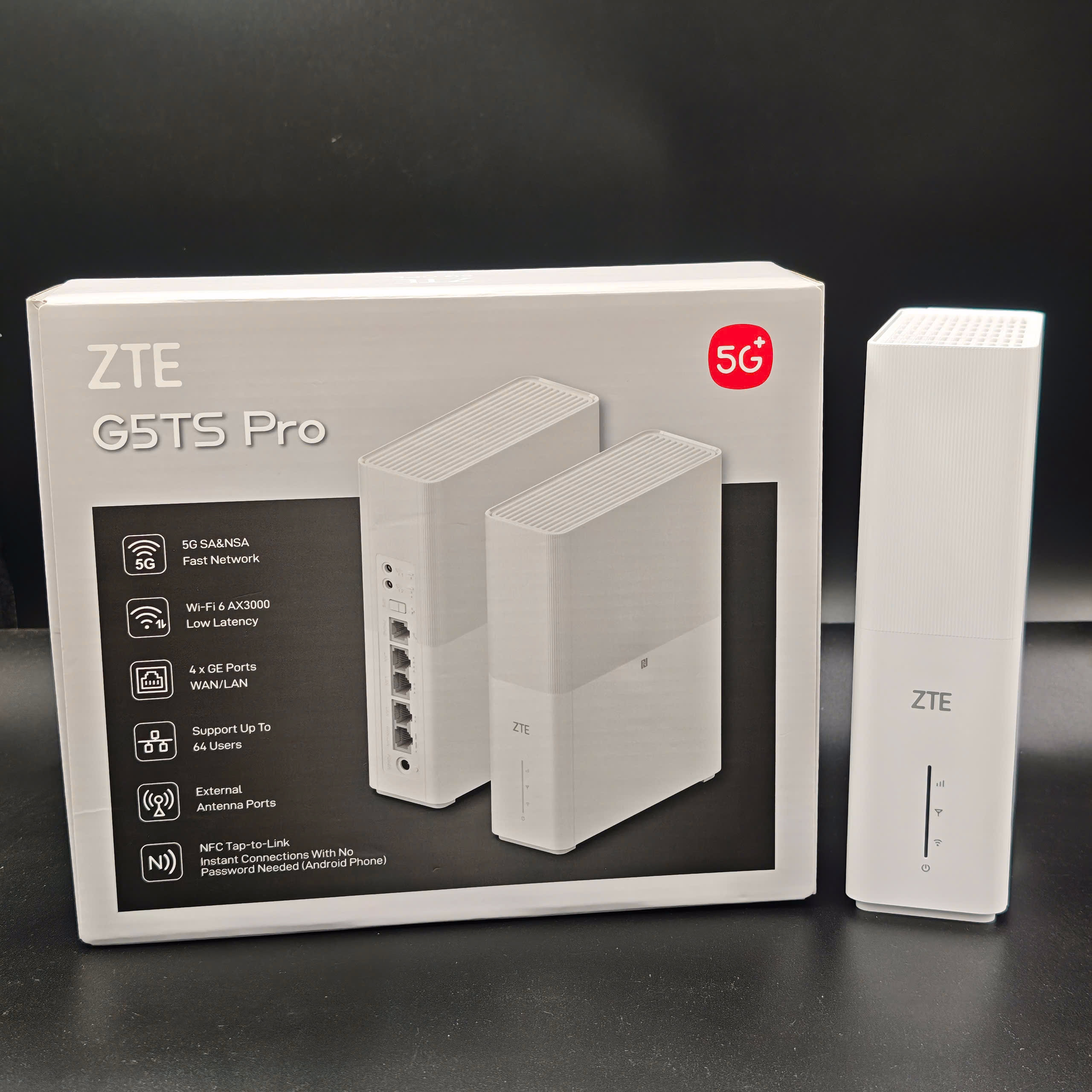 ZTE G5TS Pro 5G CPE WiFi 6 AX3000 – Router 5G MC8500