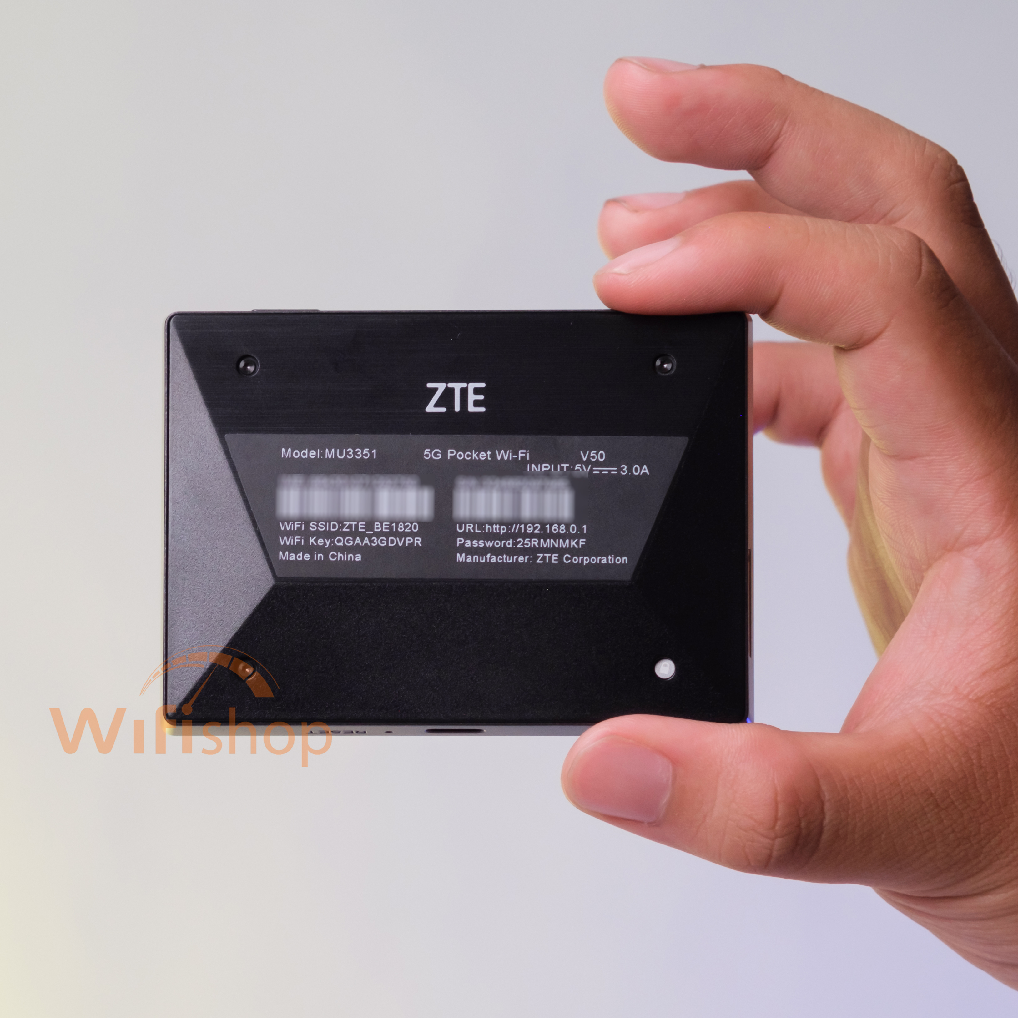 Router Phát Wifi 5G ZTE MU3351 V50 5G tốc độ 1.83 Gbps