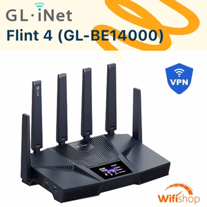Bộ Phát Wifi 7 GL.iNet Flint 4 (GL-BE14000) - Router VPN