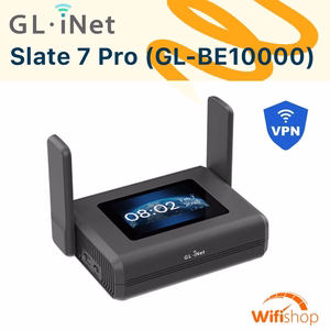 Bộ Phát Wifi 7 GL.iNet Slate 7 Pro (GL-BE10000), Cổng 2.5GbE, Ba băng tần - Router VPN