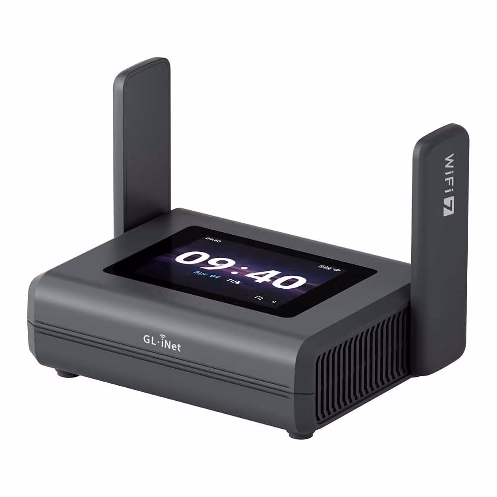 Bộ Phát Wifi 7 GL.iNet Slate 7 Pro (GL-BE10000), Cổng 2.5GbE, Ba băng tần - Router VPN