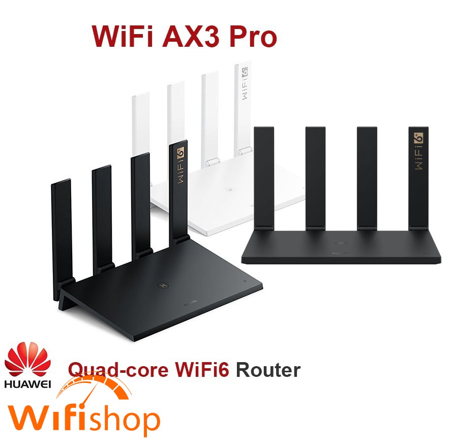 Bộ Phát Wifi Mesh Huawei AX3 Pro Quad-core 3 Pack