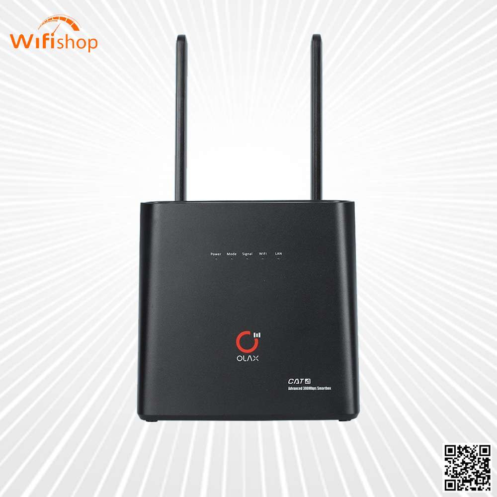 Bộ Phát Wifi 4G OLAX AX9 Pro LTE Cat4, tốc độ lên tới 300Mbps, pin 4000mAh