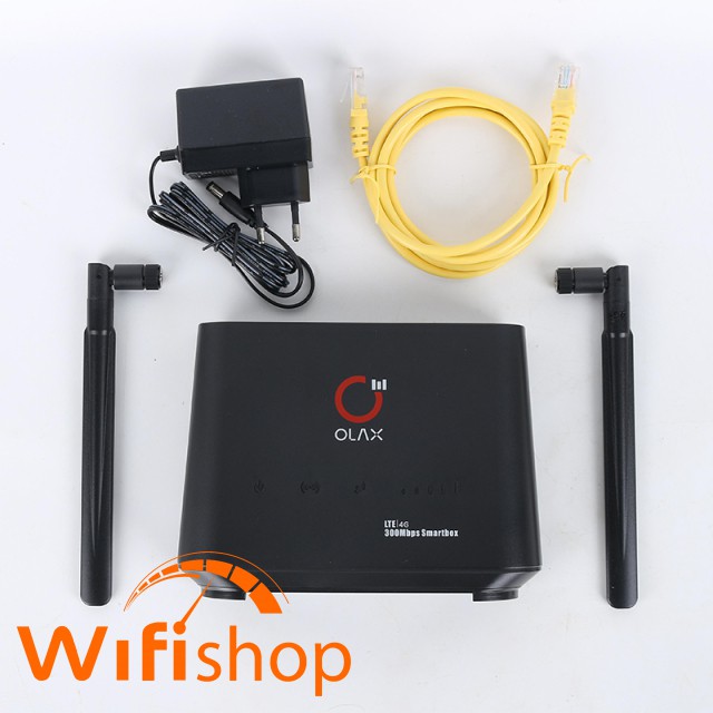 Bộ Phát Wifi 4G OLAX AX5 PRO Cat4 tốc độ 150mpbs kết nối 32 thiết bị