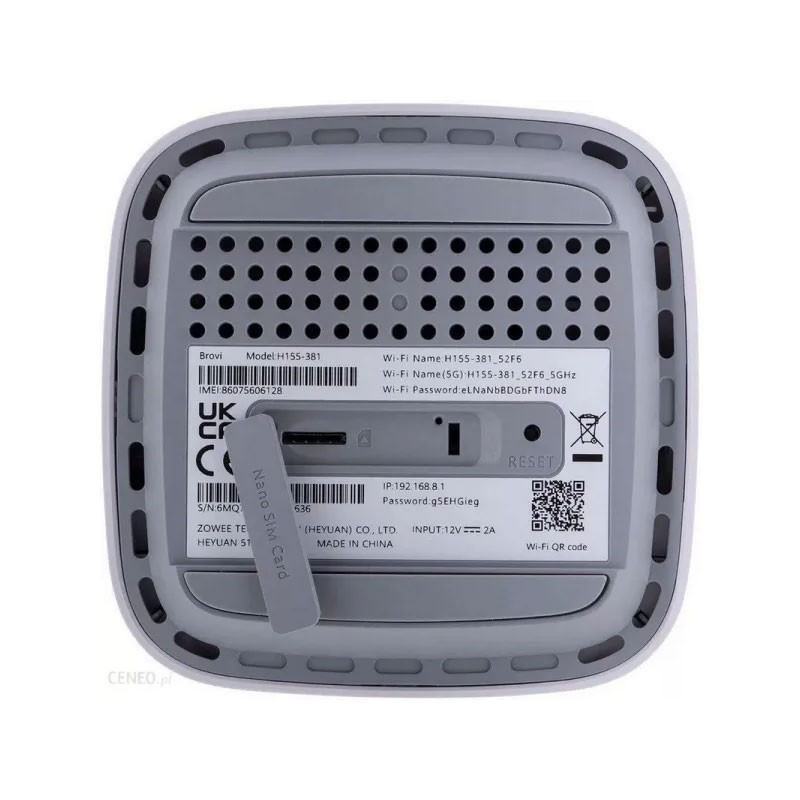 Bộ Phát Wifi 5G Huawei BH155-381, tốc độ 3.6Gbps, hỗ trợ Mesh Wi-Fi 6