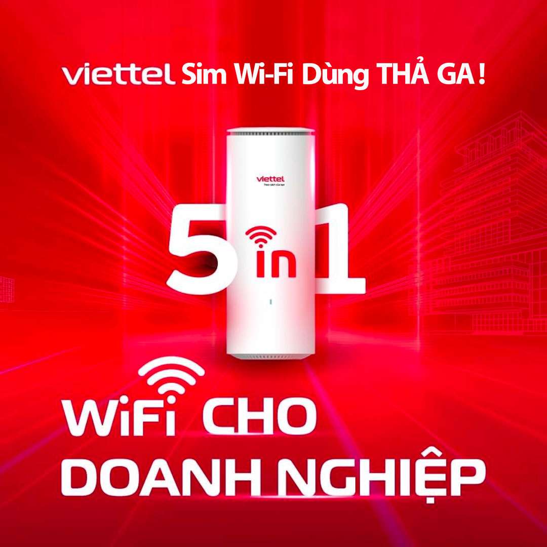Sim Viettel WiFi Xài Mạng Thả Ga 100K/Tháng KHÔNG GIỚI HẠN DUNG LƯỢNG