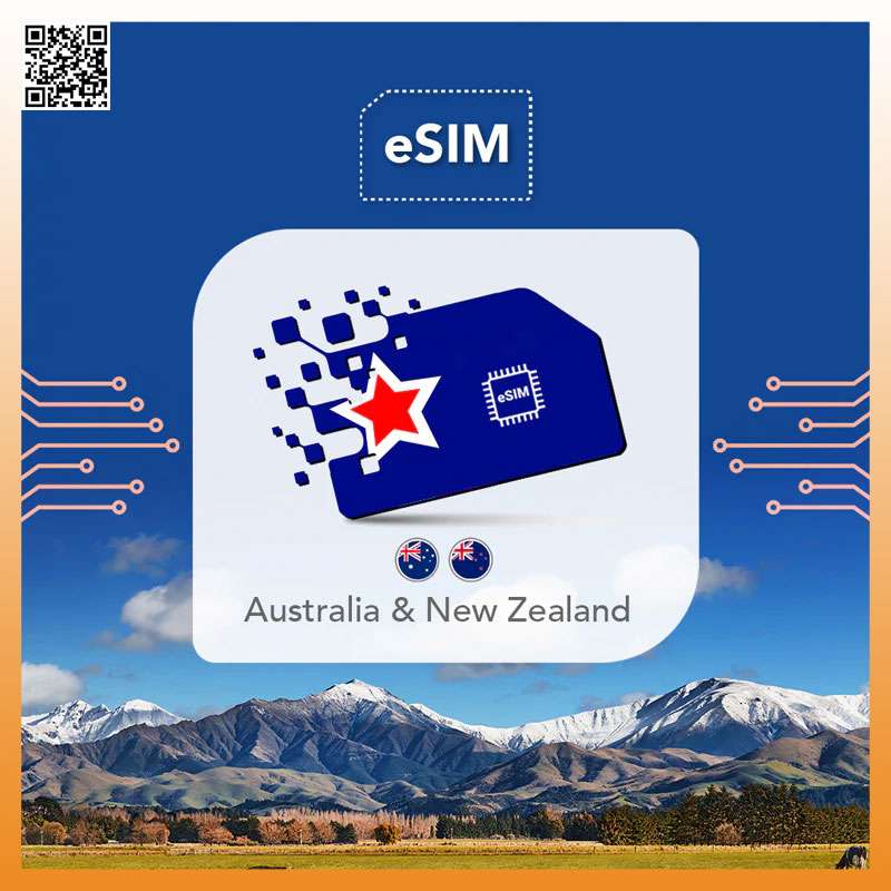 eSIM Úc và New Zealand