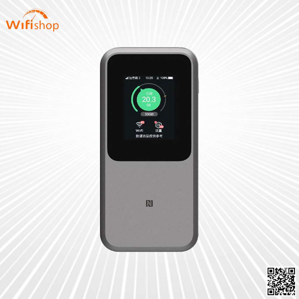 Bộ Phát Wifi 5G ZTE MU5120 (U50 Pro) Kiêm Sạc Dự Phòng 10.000mAh, Tốc độ 3.6Gbps